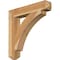 Ekena Millwork Thorton Craftsman Rough Sawn Bracket, Western Red Cedar, 4"W x 24"D x 24"H BKT04X24X24THR04RWR - alternate 1